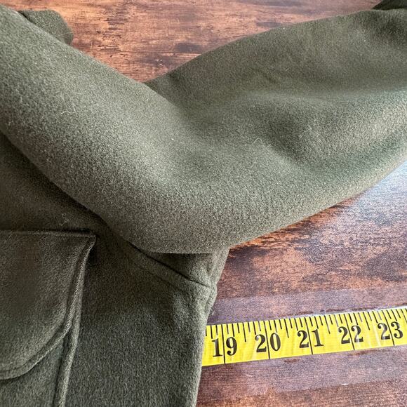 Vintage Army Cold Weather Field Shirt XS Green USA 1970s Wool Jacket EUC - Picture 3 of 10